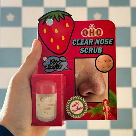 OHO Clear Nose Scrub – Scrub Pembersih Area Hidung