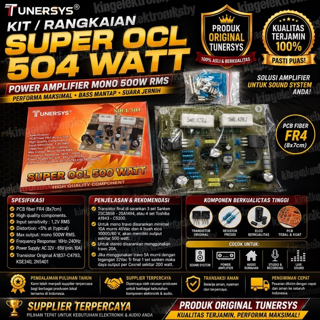 Kit Driver SOCL 504 Tunersys