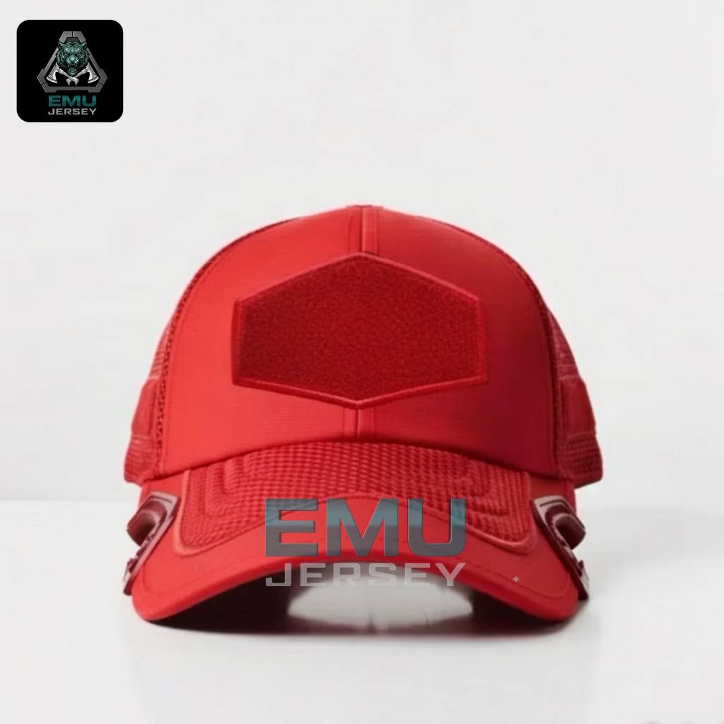 Topi Coak Original Poloa Merah