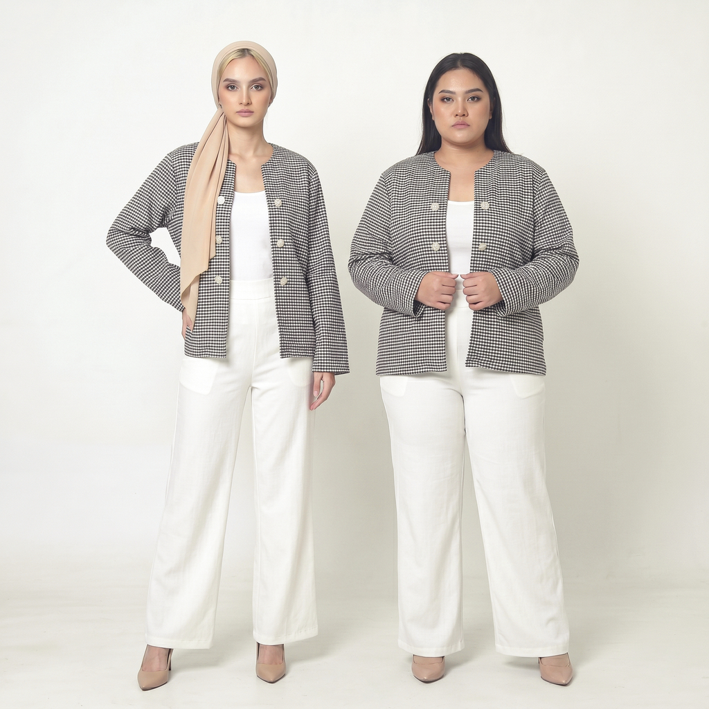 LAYLA Cardigan Outer Atasan Wanita Jumbo Blazer