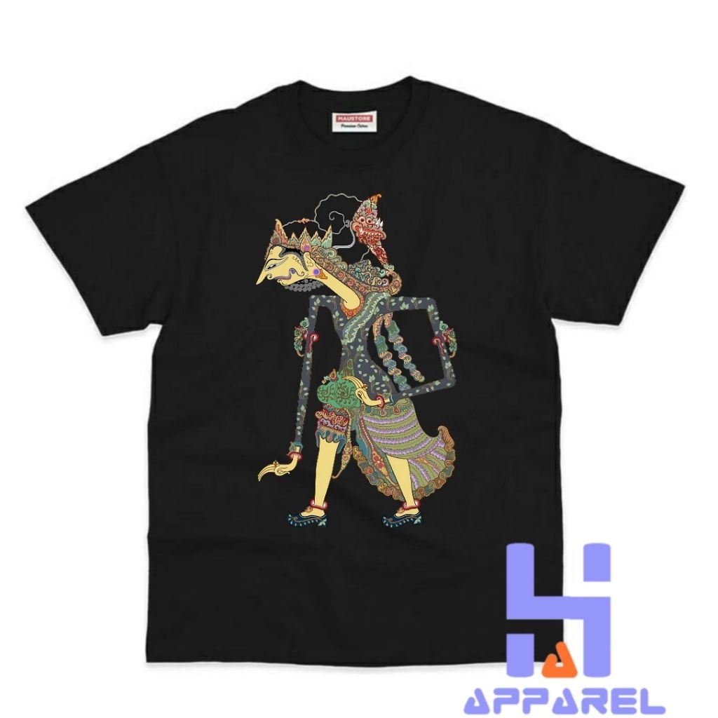 BAJU ANAK KAOS ANAK KARAKTER WAYANG BARATMADYA