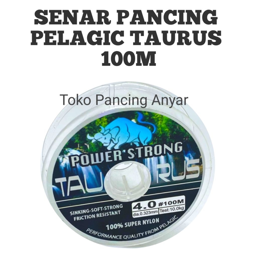 senar pancing pelagic taurus 100m