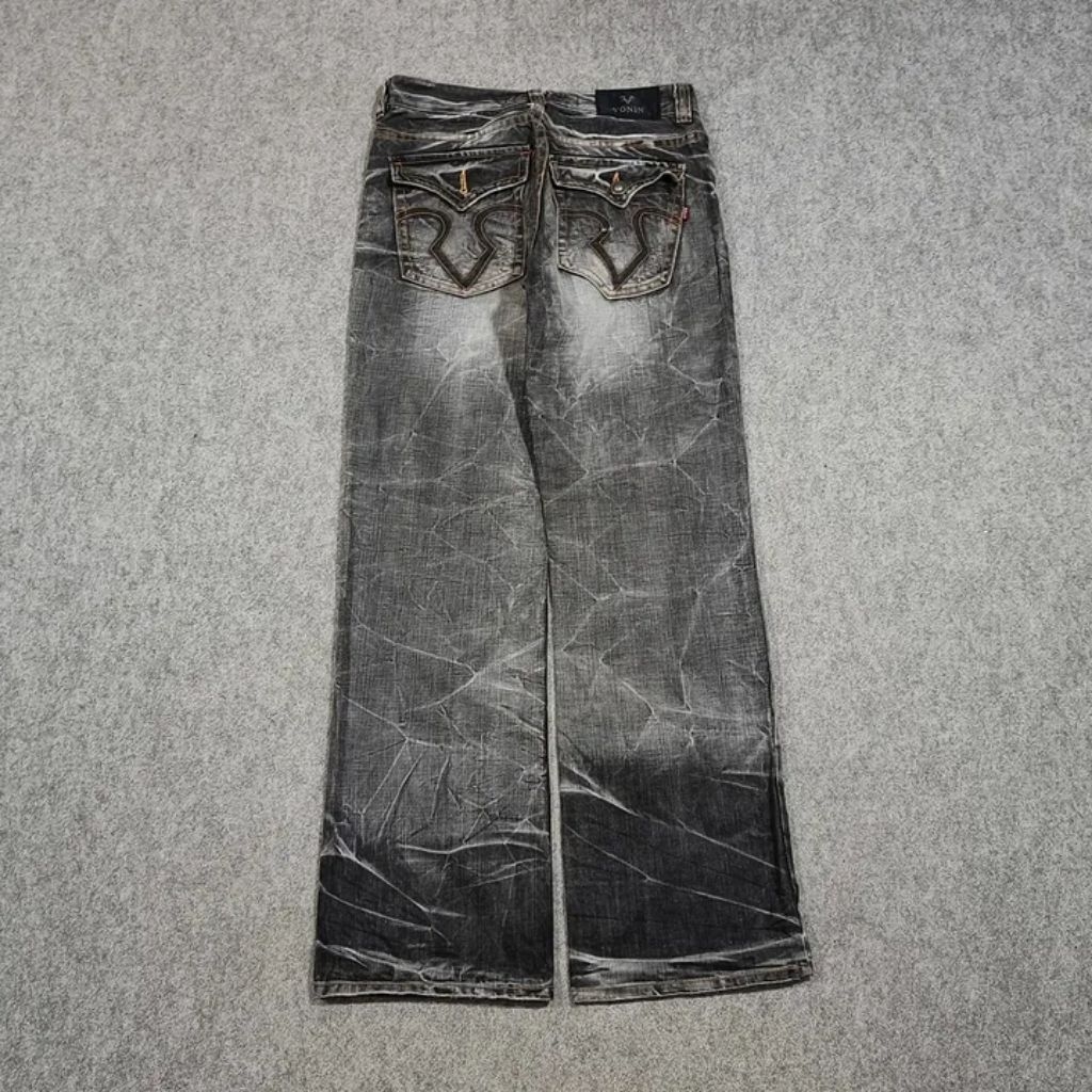 Celana jeans panjang pria VONIN size  30 second Loose jeans