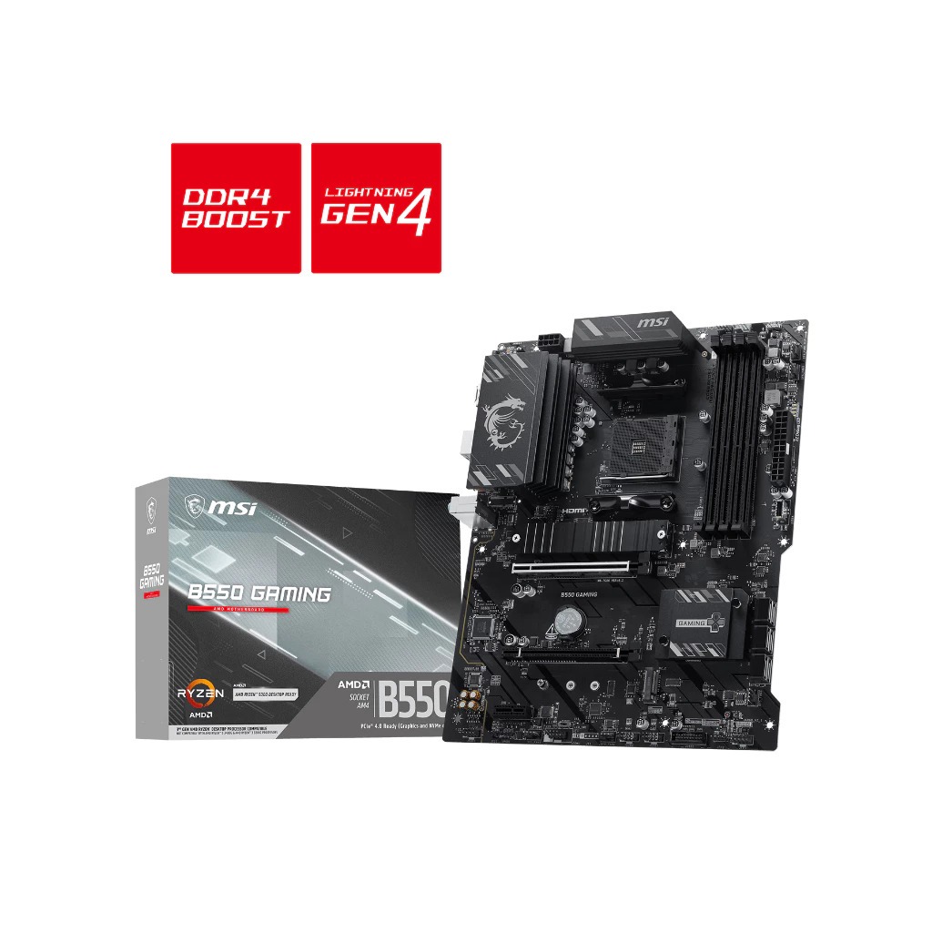 MSI Motherboard B550 GAMING DDR4 AMD