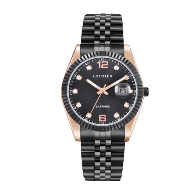 LOFOTEN 8105 Jam Tangan Pria Analog Sapphire Glass