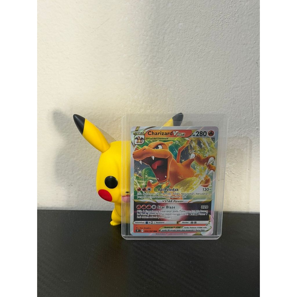 Charizard VMAX RRR Indonesia Kartu Pokemon TCG Trading Card Game Original