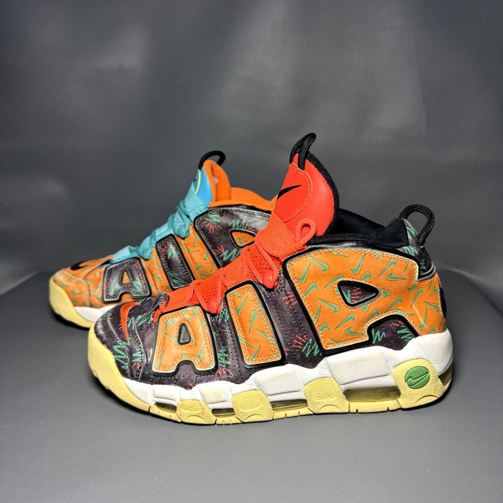 sepatu basket voli second Nik Air More Uptempo GS . size 43 indol 27,5