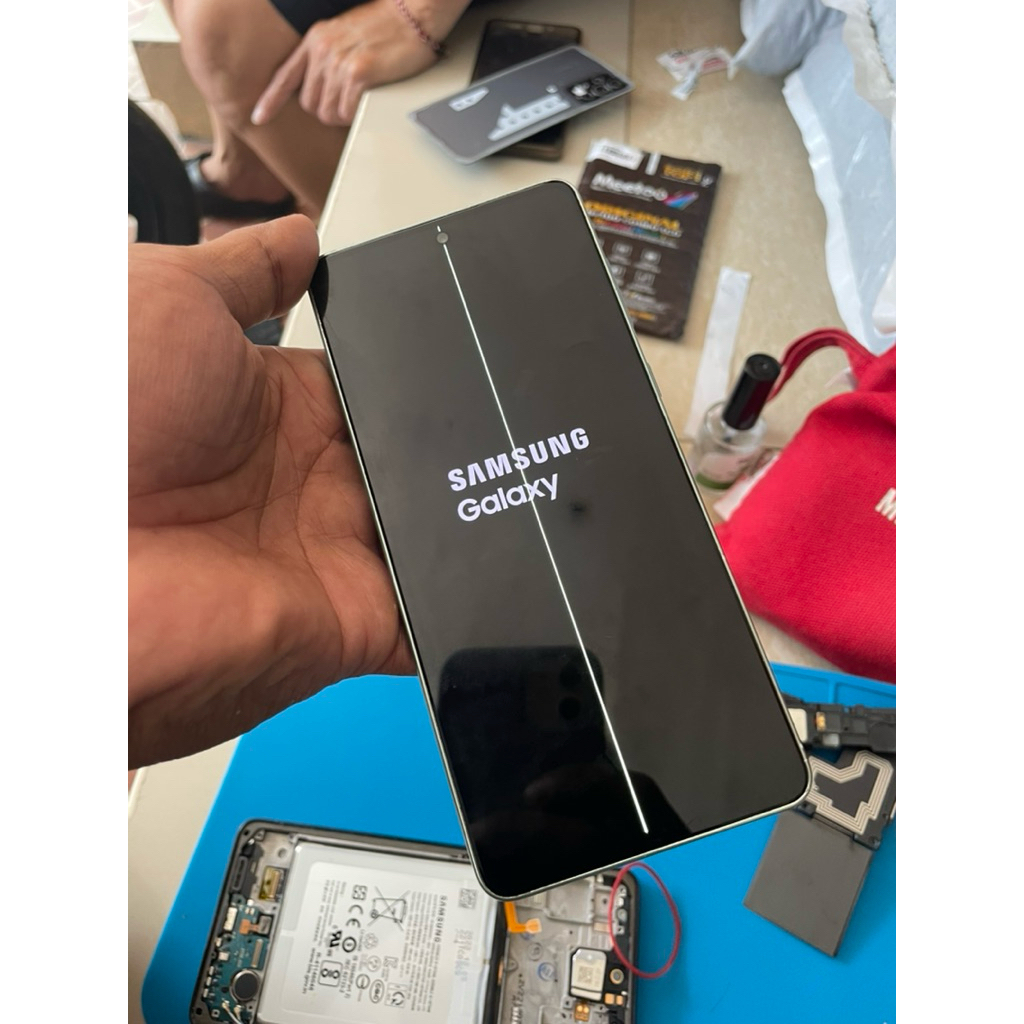 LCD Copotan Samsung A73  minus garis 1