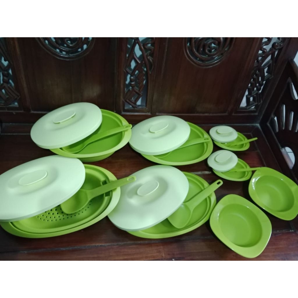 PRELOVED Tupperware Blossom Collection Set