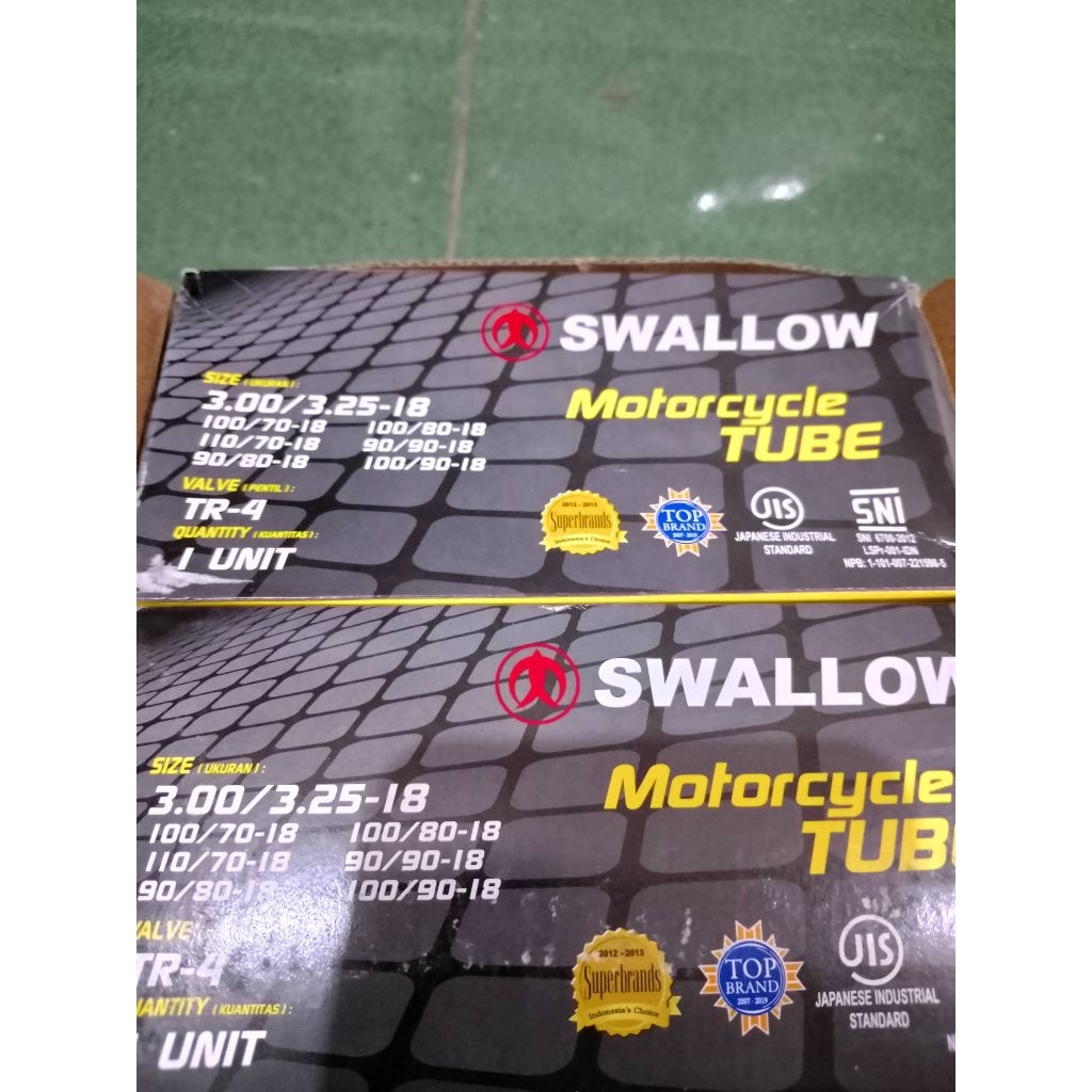 Ban dalam swallow 300/325 18 110/70 100/70 100/80 100/90 18 swallow