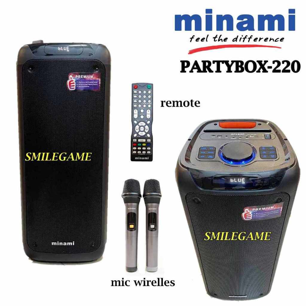 speaker partybox-220 Minami 2x8” Speaker portable