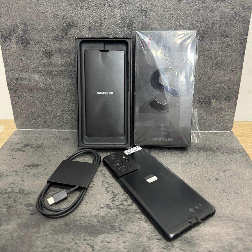 Samsung Galaxy S21 Ultra 5G 16/512gb Fullset Second Garansi Resmi