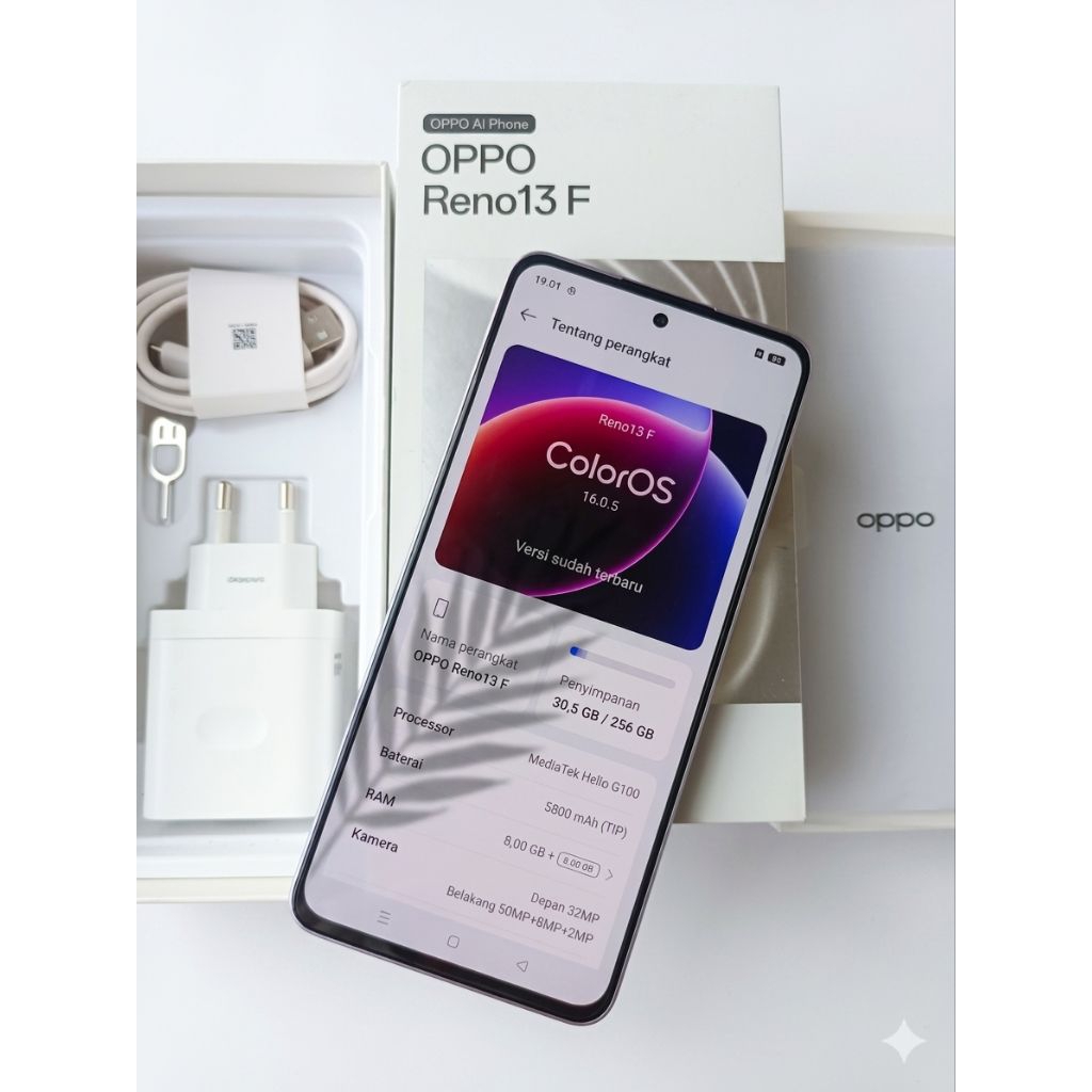 OPPO RENO 13F 4G SECOND FULLSET | RAM 8/256GB