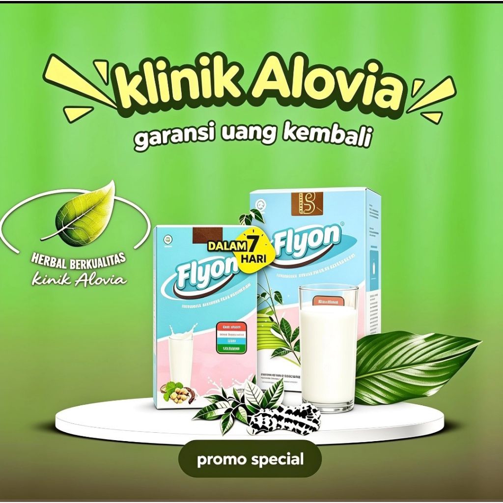 Susu Flyon Asli Rasa Original Nutrisi Tubuh Bobot Jadi Ideal Penambah Nafsu Makan FLYON TERLARIS