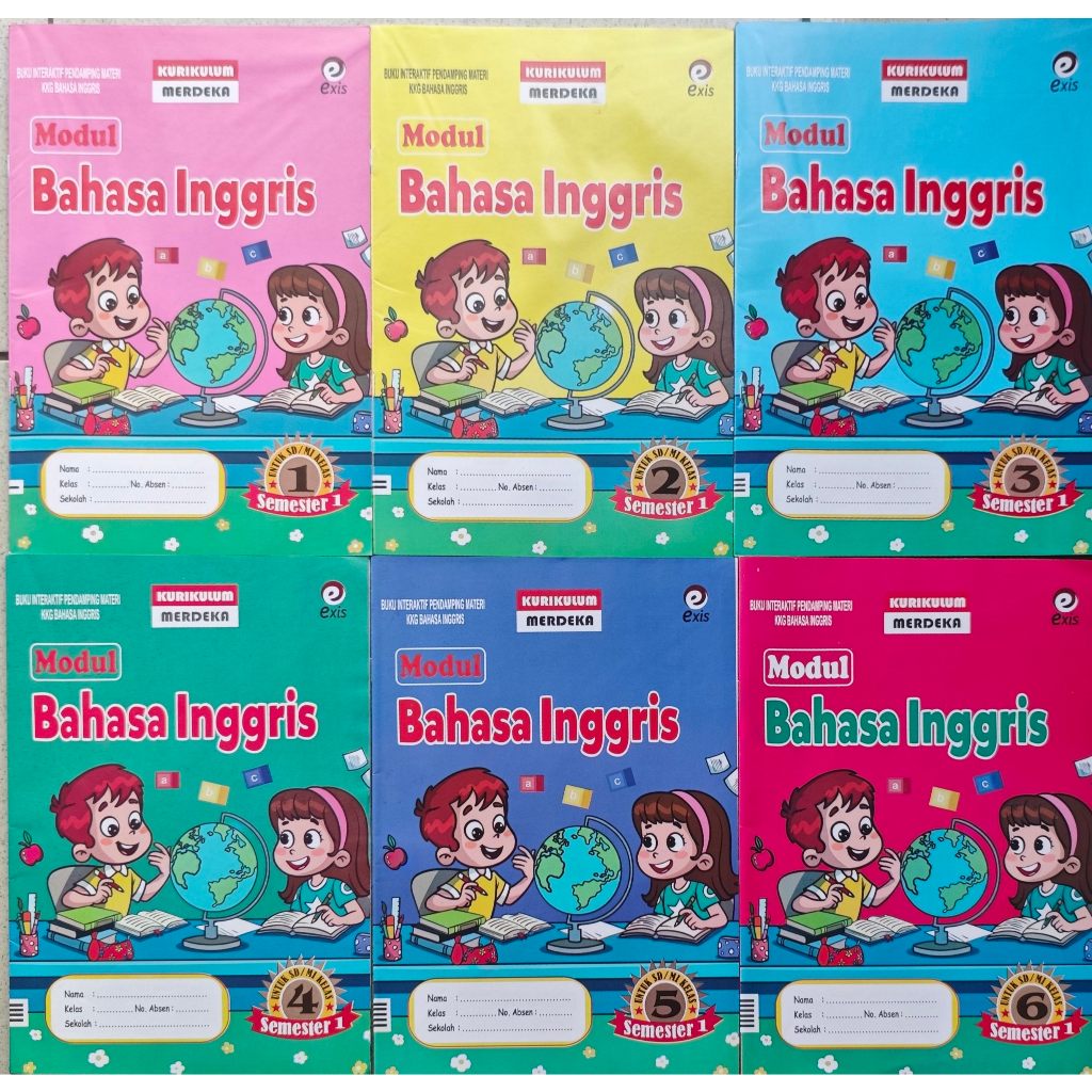 LKS EXIS BAHASA INGGRIS KLS 1.2.3.4.5.6 SD SEMESTER 1 KURIKULUM MERDEKA 26-27