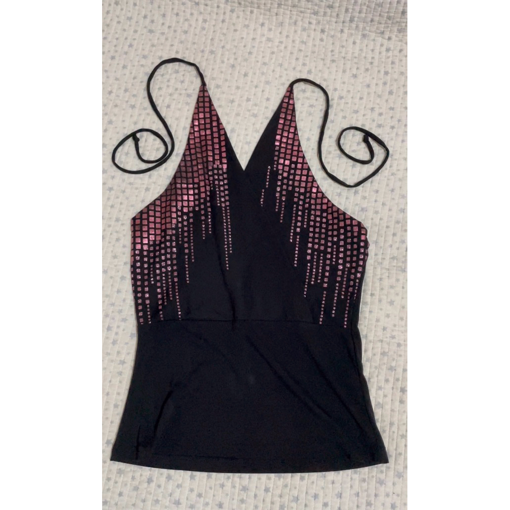 NEW & PRELOVED halter top hnm uniqlo coquette gingersnaps