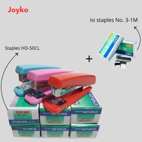 Stapler Besar Joyko HD-50 CL / Staples Jilid Dokumen Tebal Awet