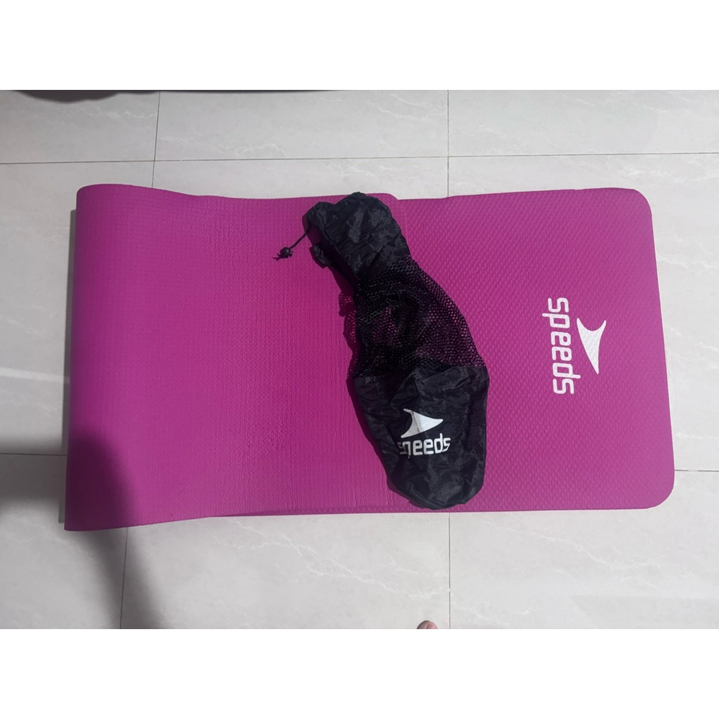 matras yoga speeds pink bekas pakai