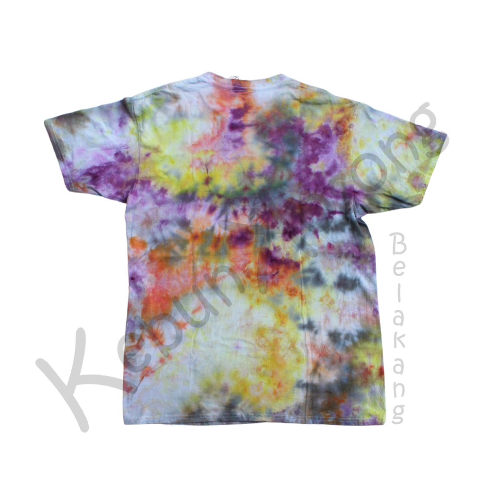 Kaos Tie Dye Motif Marble (NSA) Premium Cotton Size M