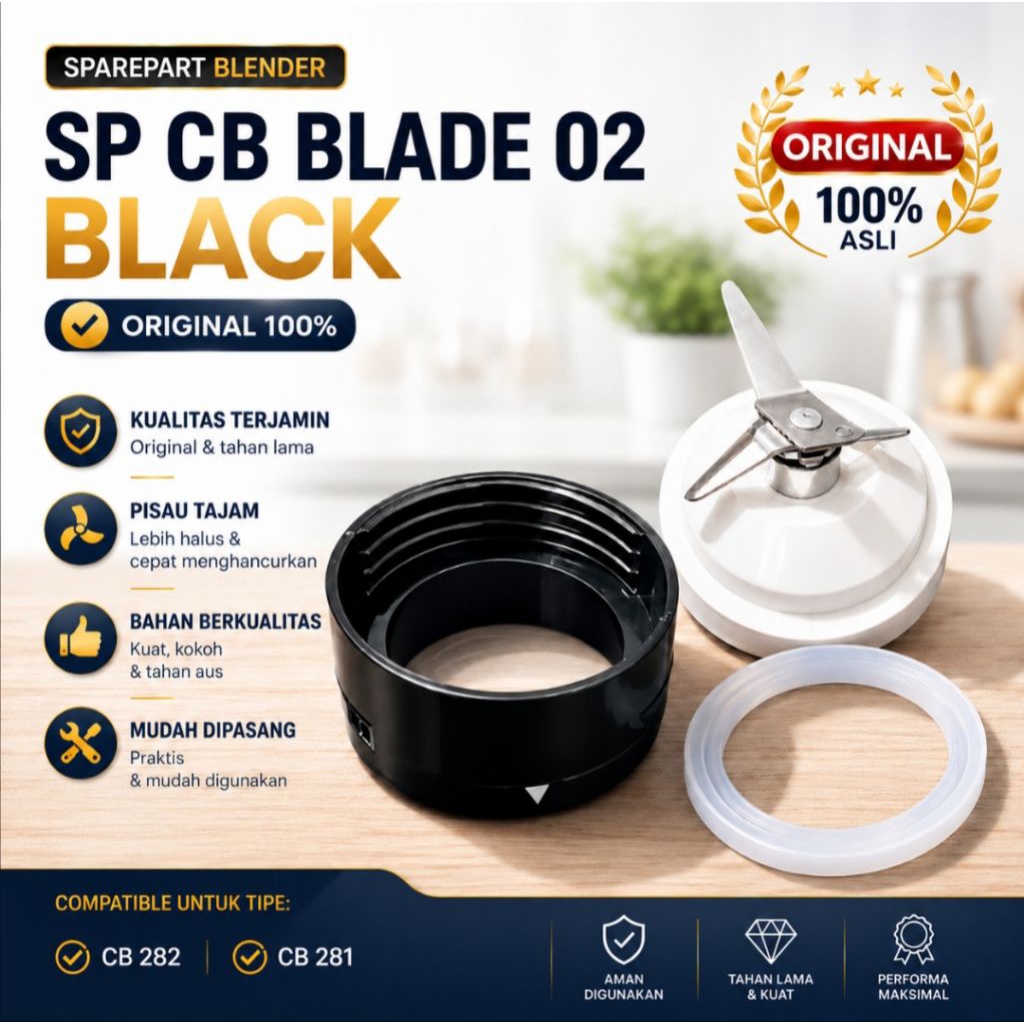 Blade 002 Cosmos Original | Pisau Blender Cosmos Sparepart Mata Pisau Blender Berkualitas
