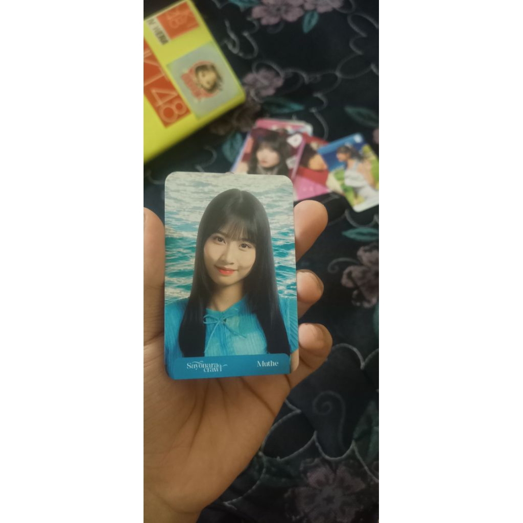 photocard Muthe JKT48 Sayonara Crawl