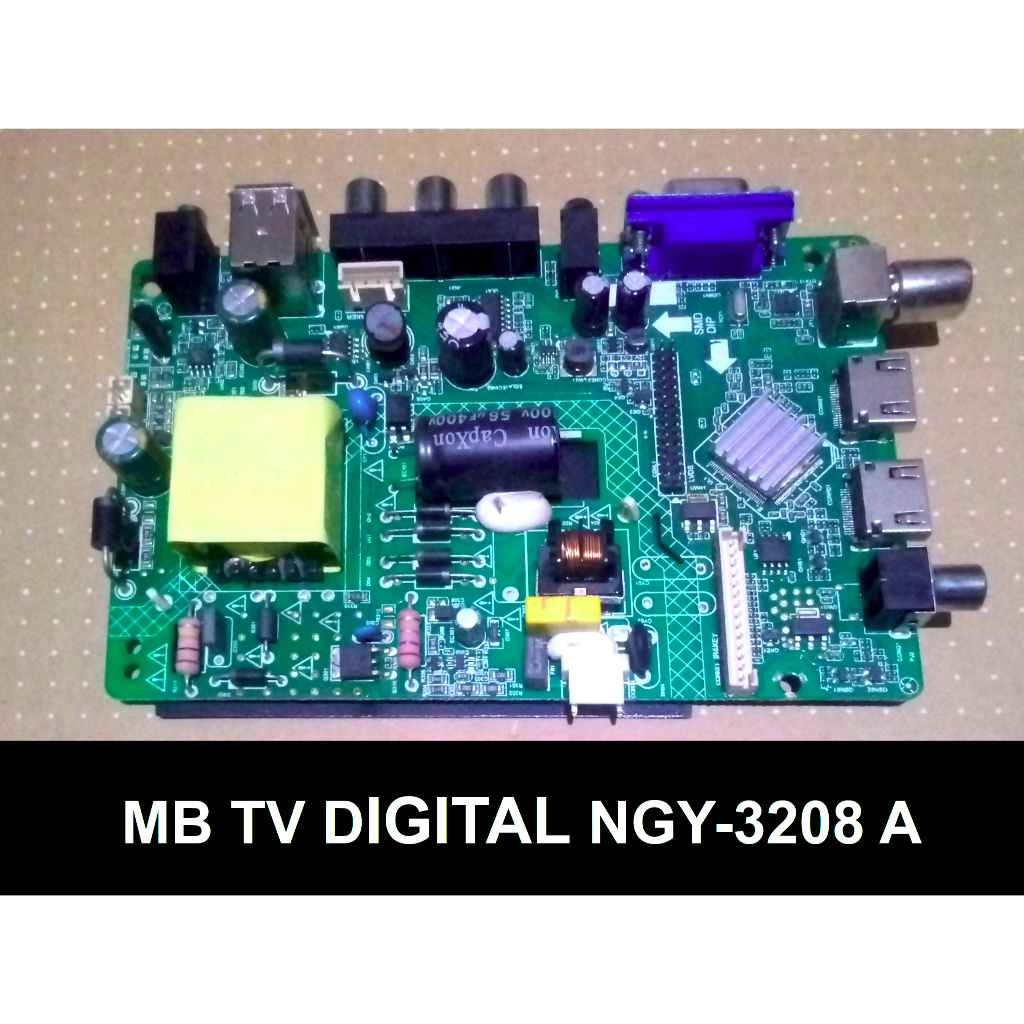 MAINBOARD TV LED DIGITAL NAGOYA TYPE NGY-3208 A