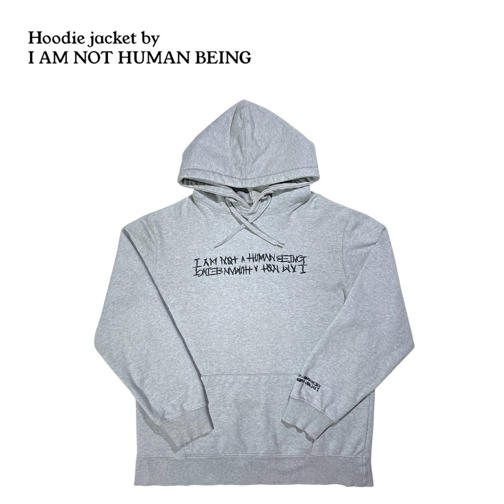 jacket hoodie by I AM NOT HUMAN BEING
