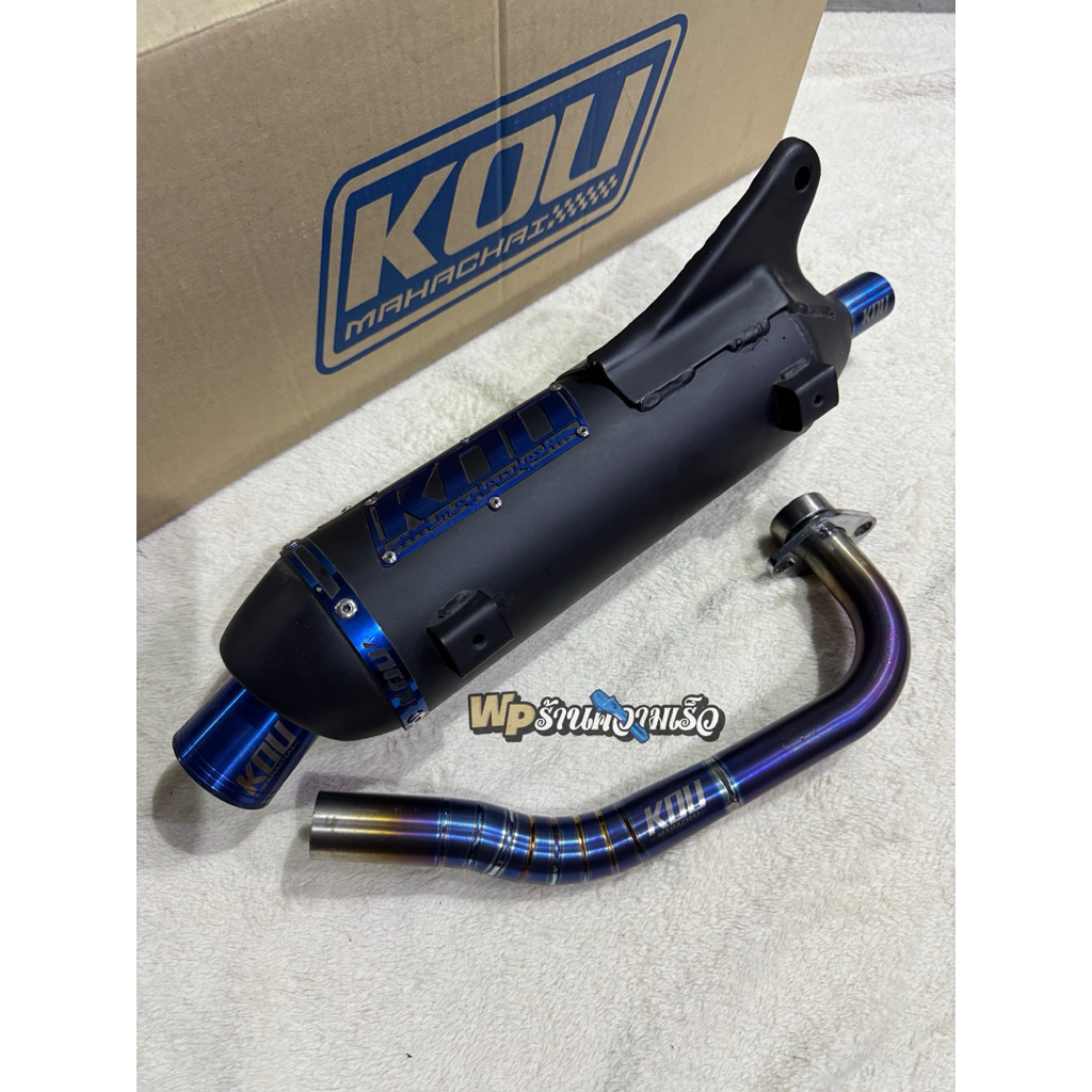 knalpot kou mahachai titanium mio