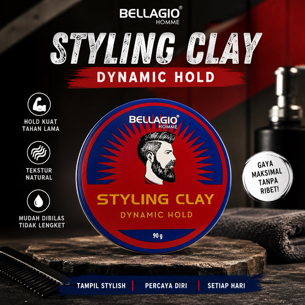 BELLAGIO Pomade STYLING CLAY