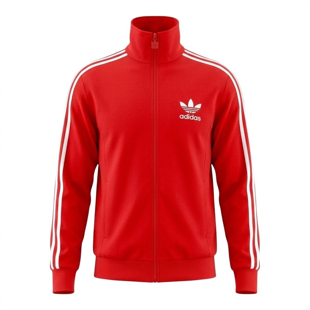 TRACKTOP ADIDAS EUROPA RED WHITE ORIGINAL
