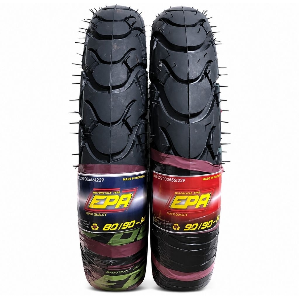 sepasang ban motor matic EPR ring 14 80/90 dan 90/90 NON TUBELESS ban Vario, beat, Mio