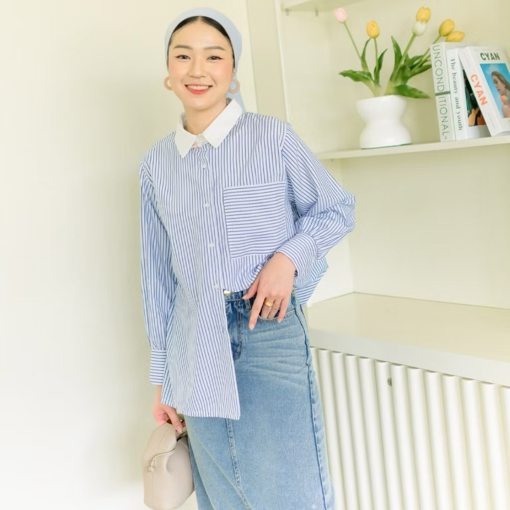 pl kemeja blouse hijabchic
