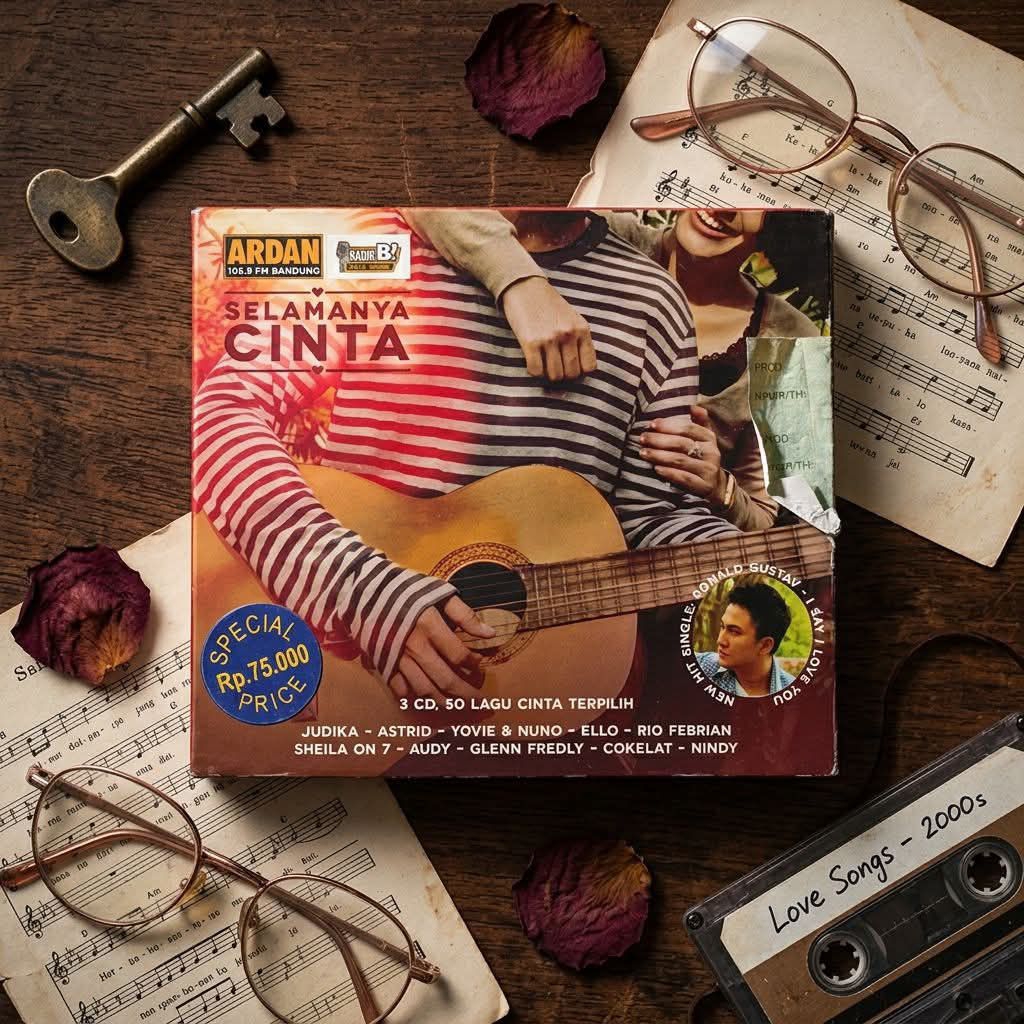 Cd V/A. Selamanya Cinta Made In Indonesia
