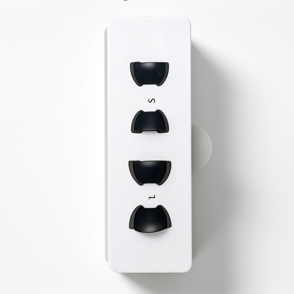 [Sepasang] TWS Eartips model inner Pendek