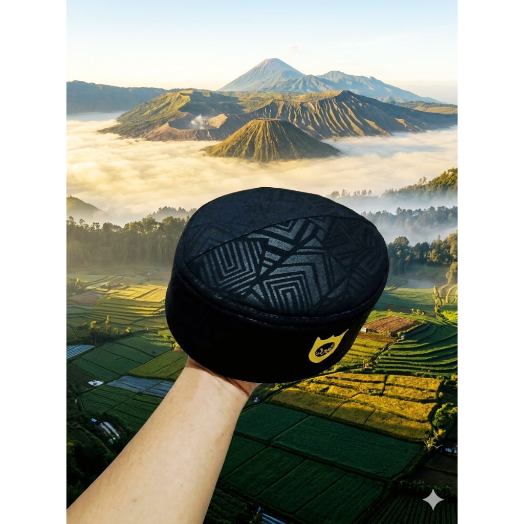Peci embos sultan premium/peci Malaysia logo/peci sultan
