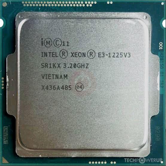 Intel Xeon E3-1220v3 Processor