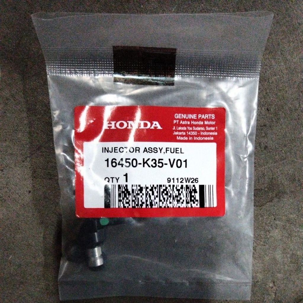 16450K35V01 – INJECTOR ASSY FUEL, INJEKTOR CRF 150 ORI AHM