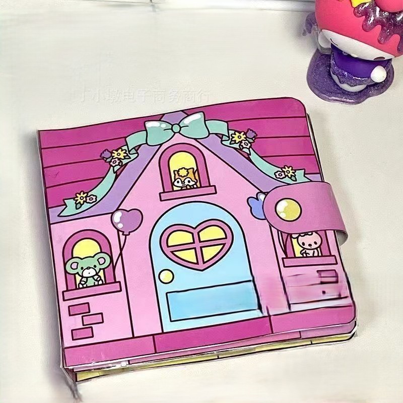 DIY BOOK Quiet Book DIY Buku Mainan Edukasi Busy Book Buatan Rumah Cool Book Paper Doll Spesial