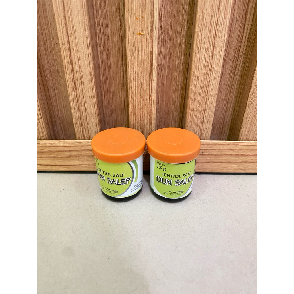 Ichtiol Zalf Salep Hitam 15g Original | Salep Bisul Ichtammol 10% Perawatan Kulit Bernanah