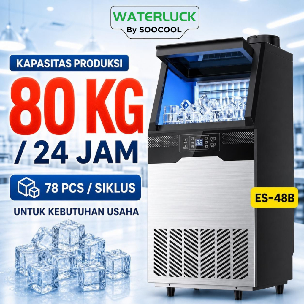 Soocool 48B Mesin Pembuat Es