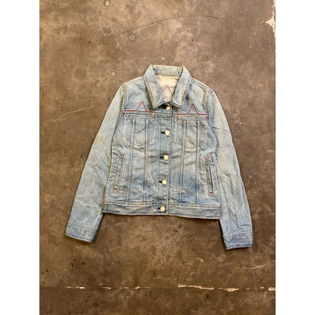 denim jackets fading