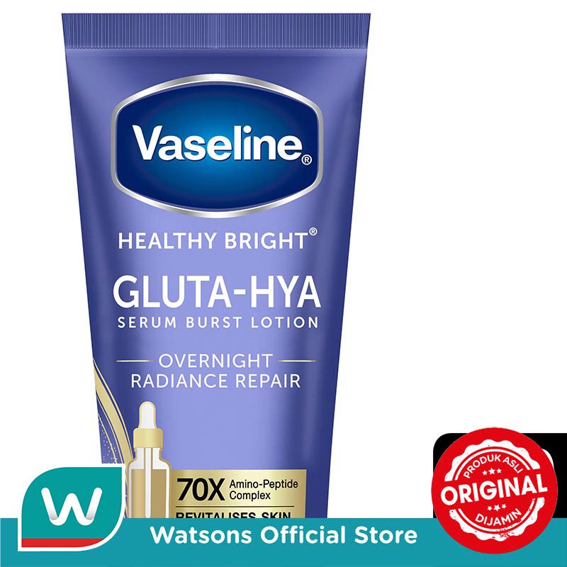 Vaseline Gluta-Hya Serum Lotion Overnight 330 Ml