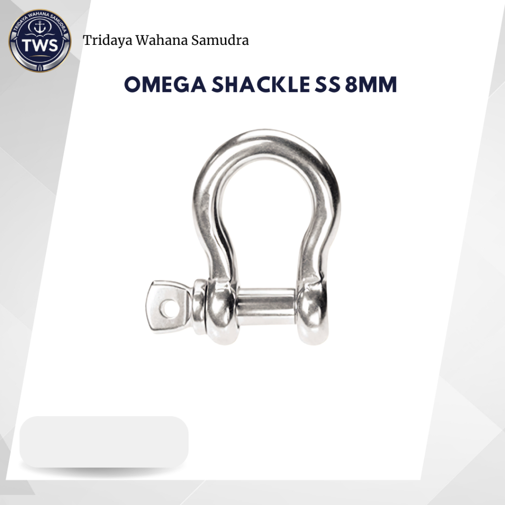 Omega Shackle Stainless 8mm
