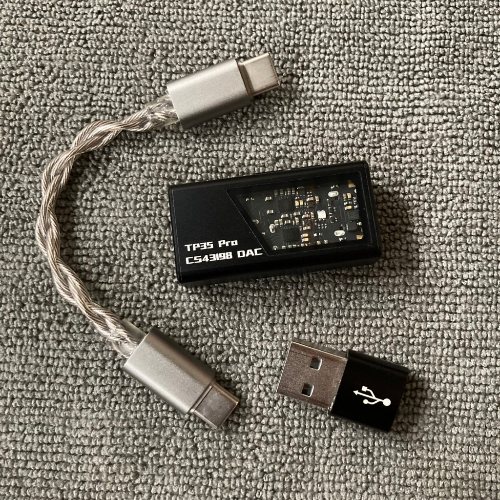 EPZ TP35 PRO Dual CS43198 DAC Amplifier IEM Second/Preloved - Black