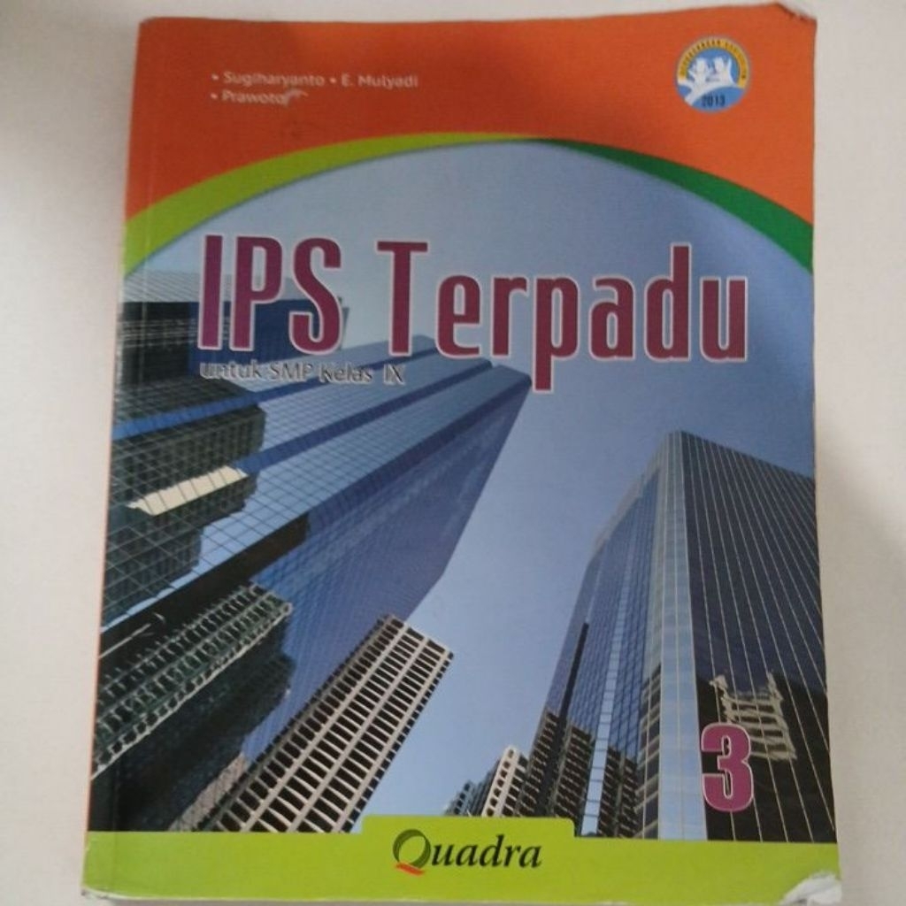 Buku IPS Terpadu  SMP/MTs Kelas 9 (Quadra)