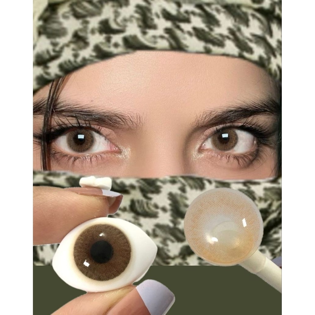 Hydro Brown by Lunari  14,2 mm (tanpa ring)