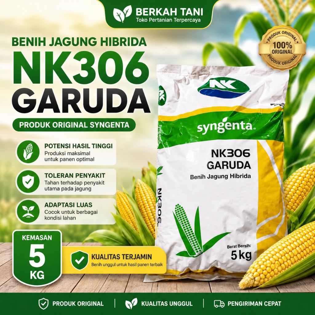 Benih Jagung Hibrida NK Garuda Kemasan 5kg