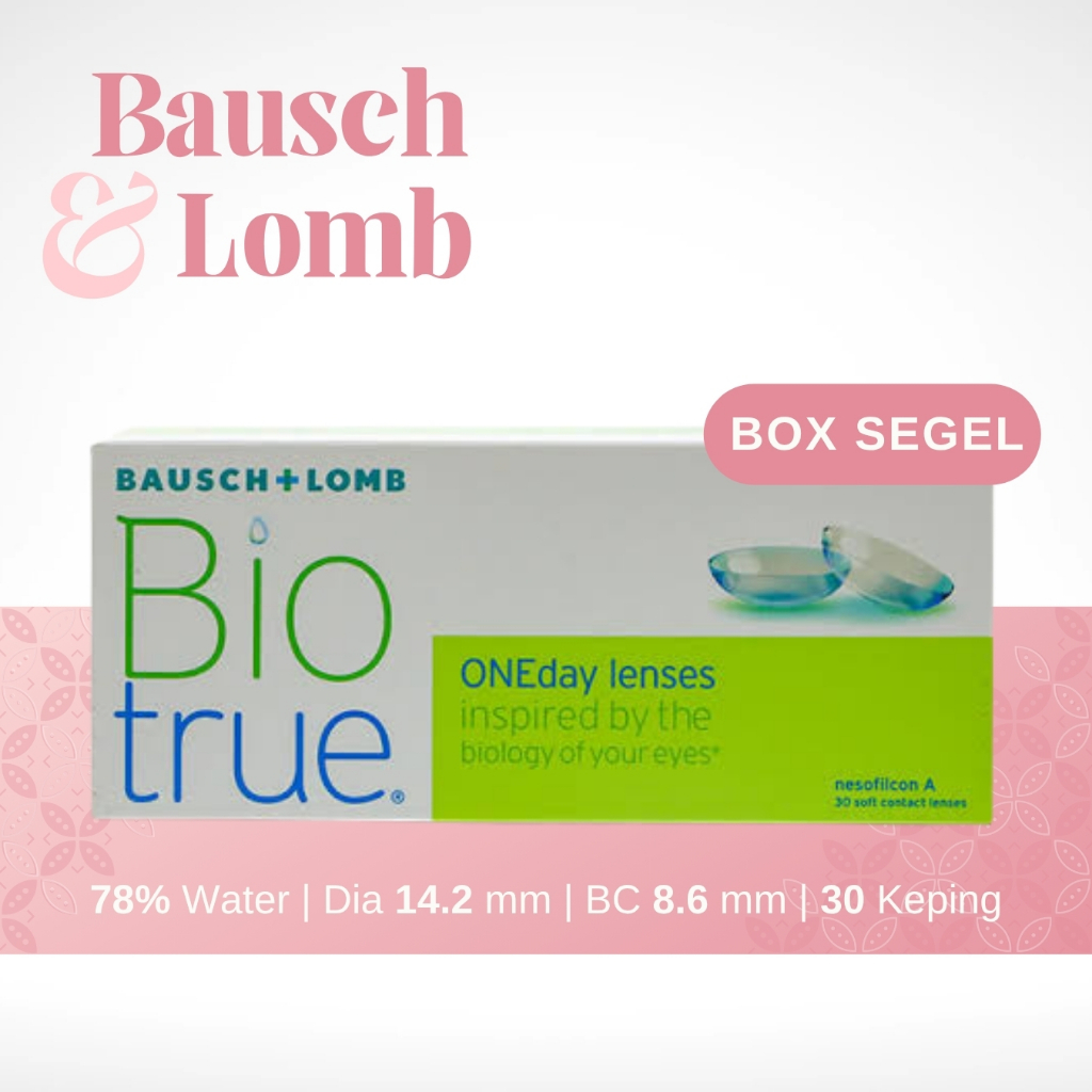 Softlens Bening Harian Bausch And Lomb Bio True Daily Box Besar