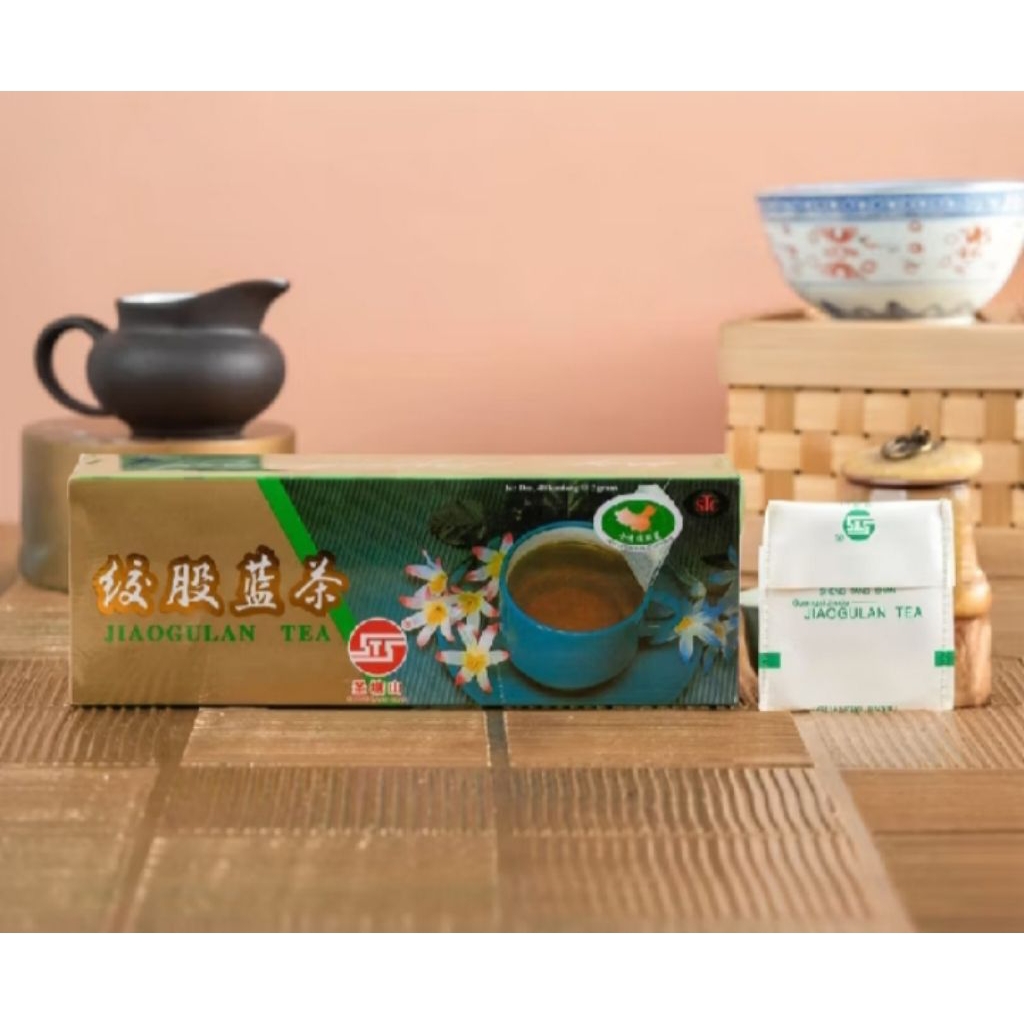 JIAOGULAN TEA JIAO GU LAN CHA 40 SACHET