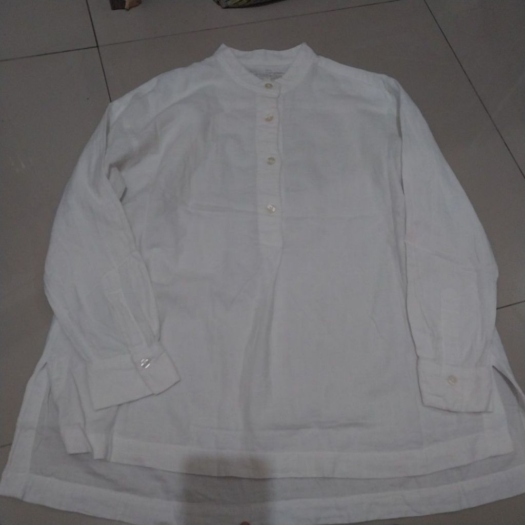 MUJI double gauze tunic